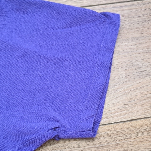 Vintage Single Stitch Zoological Society of San Diego T-Shirt - Purple 2 Sided M - Picture 4 of 9